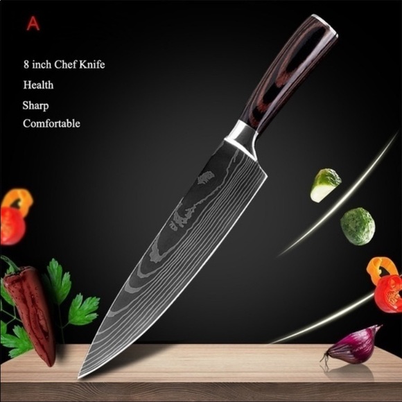 5pc Japanese Stainless Steel Knife Kit